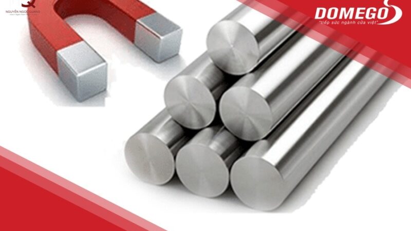Sử dụng nam châm để phân biệt inox 304 và 201