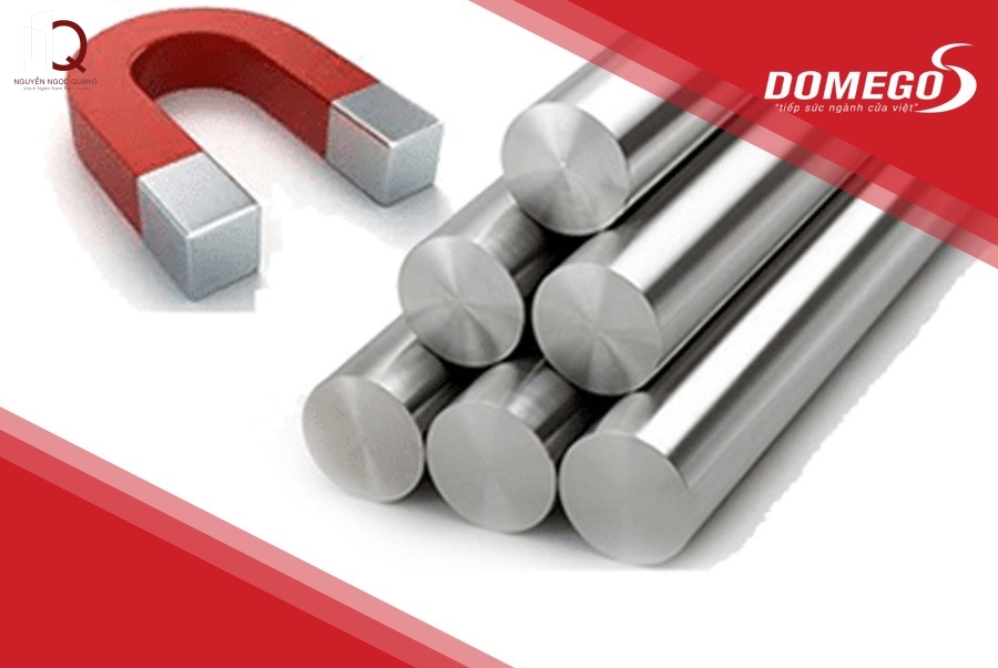 Sử dụng nam châm để phân biệt inox 304 và 201